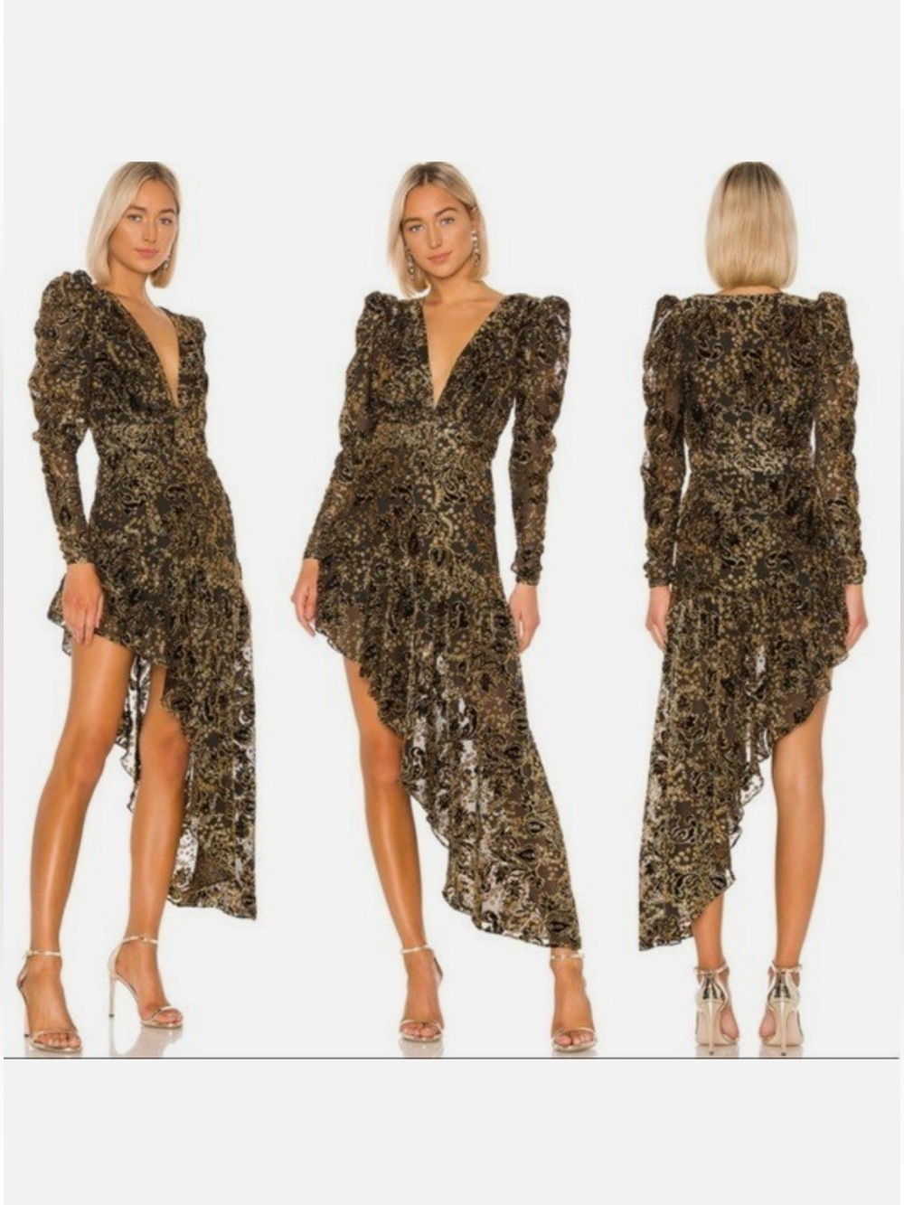 NWT Hemant & Nandita Inara Dress x Revolve size sm video runs small